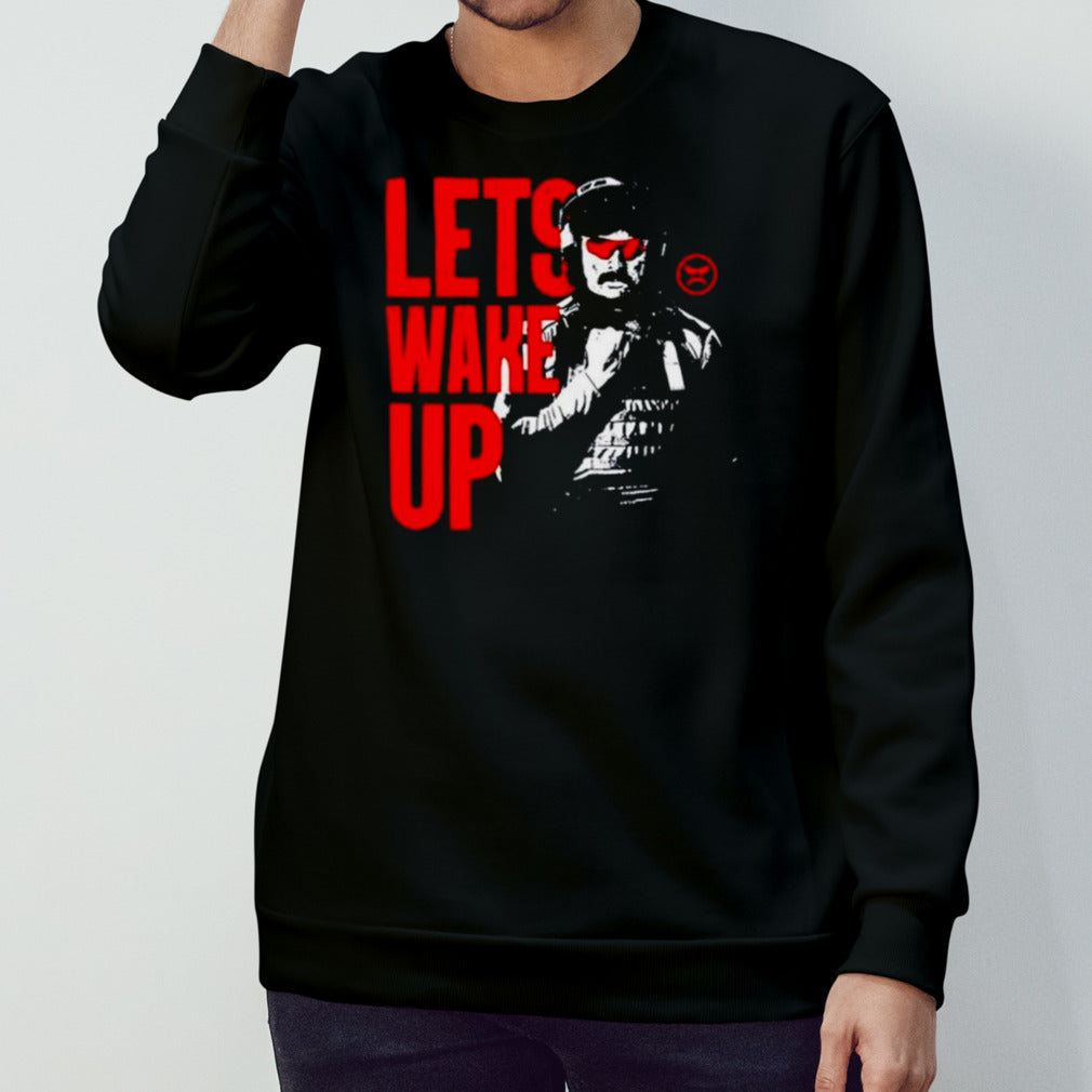 Dr Disrespect lets’s wake up shirts