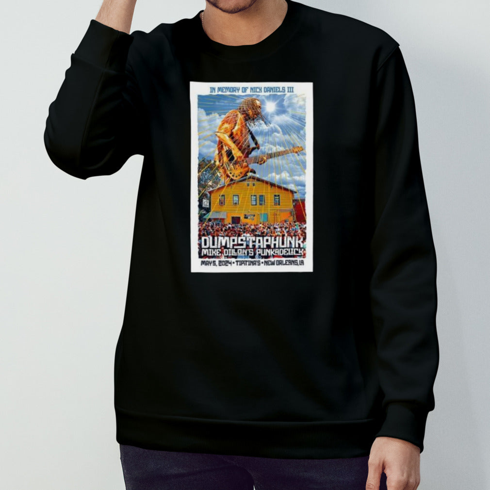 Dumpstaphunk May 5 2024 The Tipitina’s New Orleans LA Poster shirt