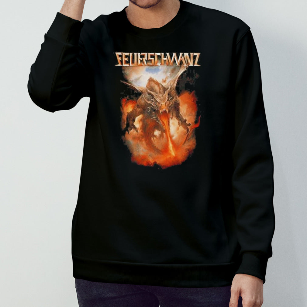 Feuerschwanz Drache Shirt