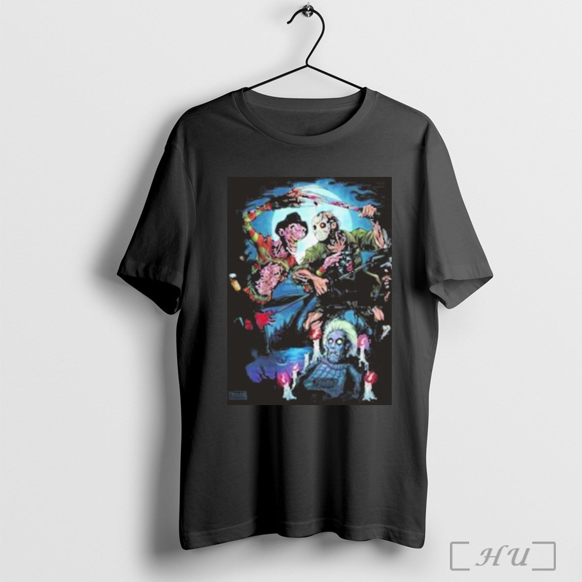 Freddy Vs Jason Flyland Horror Mashup T Shirt Sweatshirt