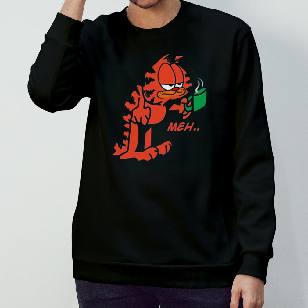 Garfield Meh Coffee T-shirt