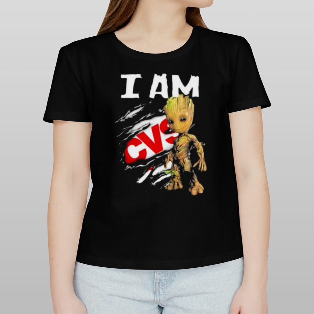 I Am Groot CVS Logo Shirt
