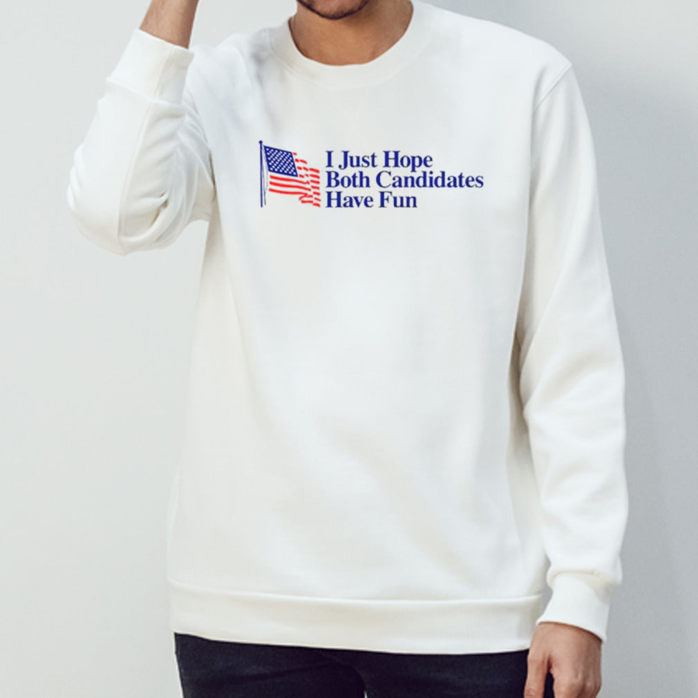 I just hope both candidates have fun USA flag shirts