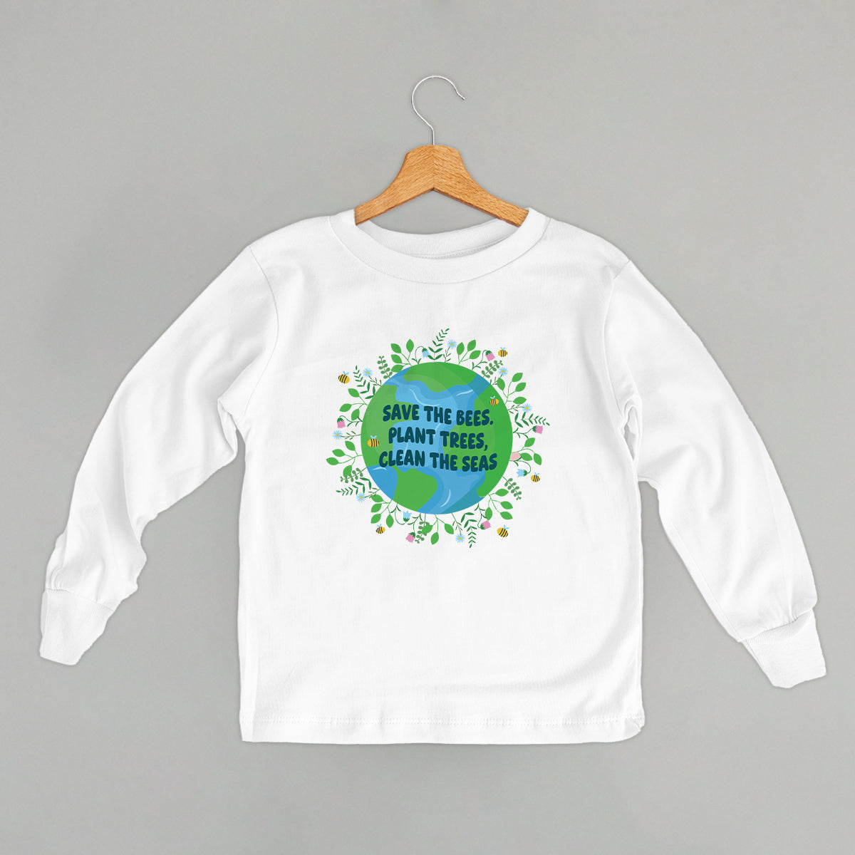 Save The Bees, Plant Trees Doodle (Kids)