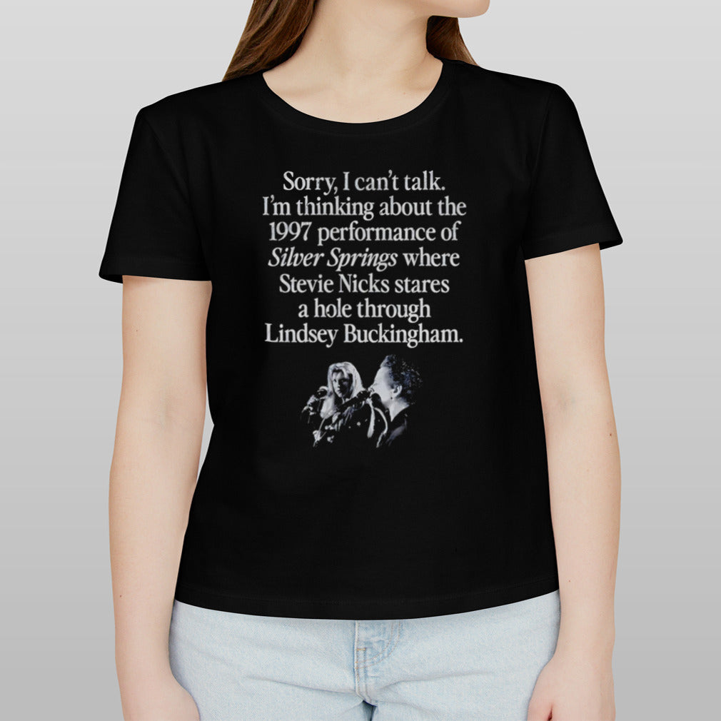I’m thinking about the 1997 performance of silver springs shirt