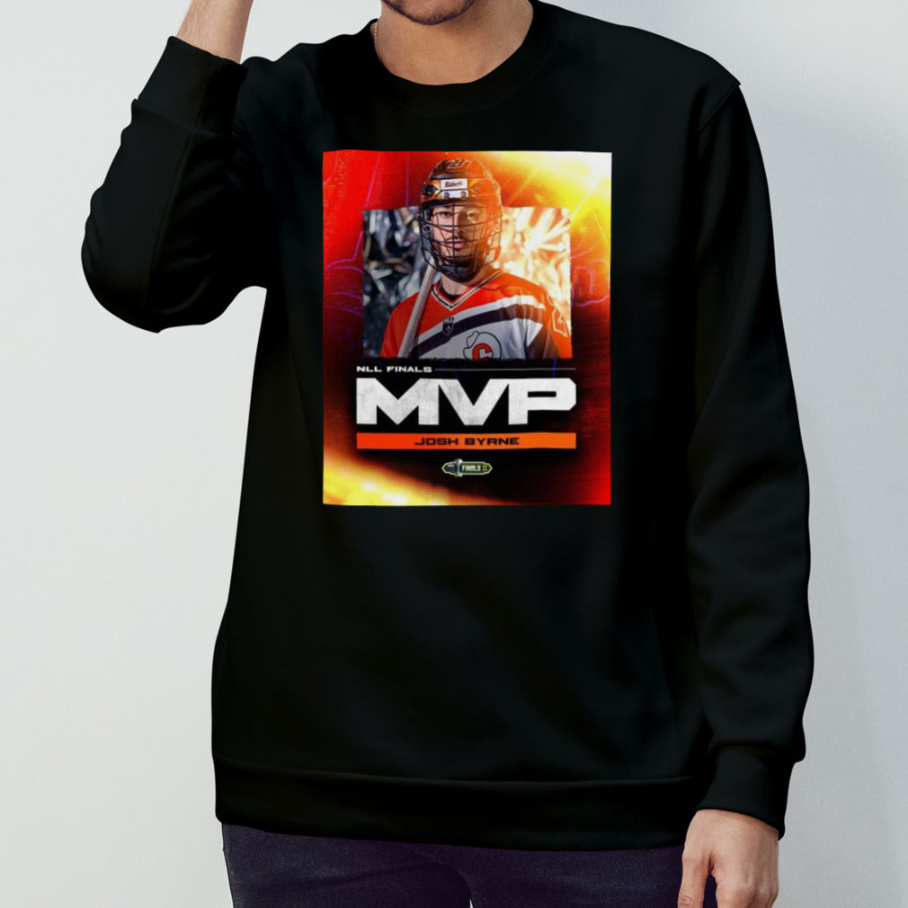 Josh Byrne Buffalo Bandits 2024 NLL Finals MVP shirt