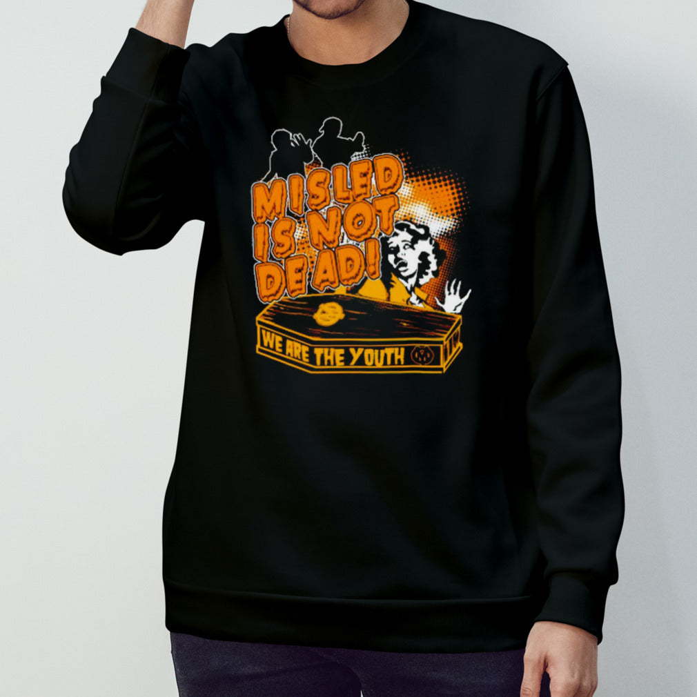 Jude Mackenzie misled is not dead misled youth shirt