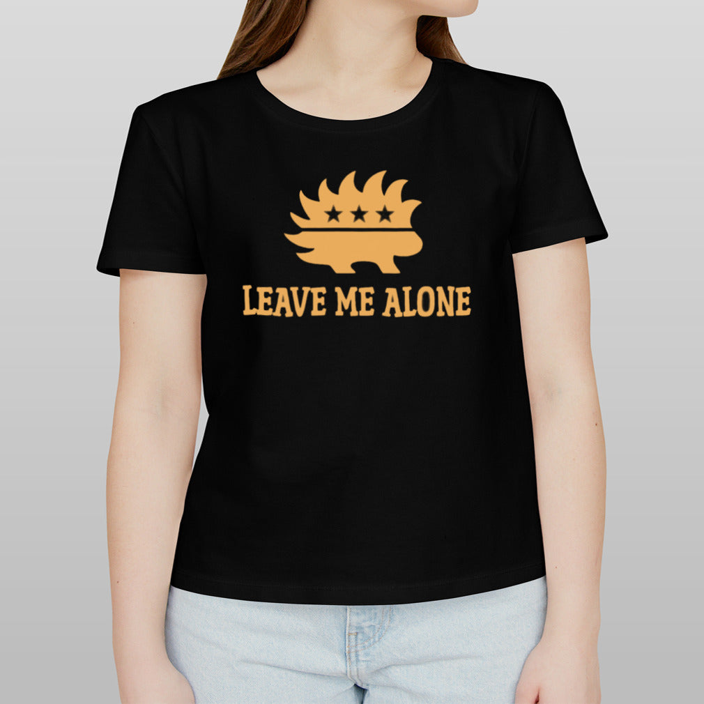 Libertarian Porcupine Leave Me Alone Shirt