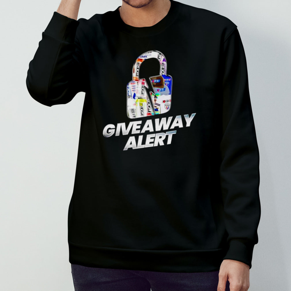 Lock Giveaway alert shirts