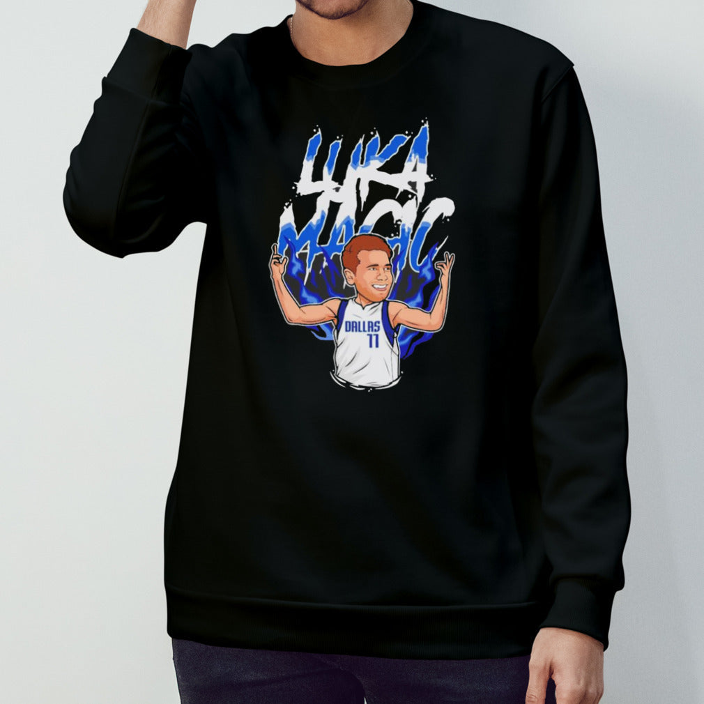 Luka Doncic Luka Magic basketball player cartoon shirt