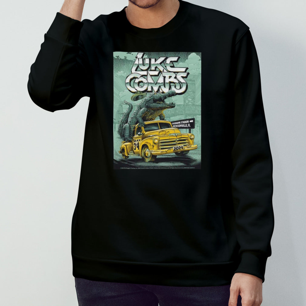 Luke Combs Jacksonville May 3 2024 At FL Everbank Stadium T-Shirt