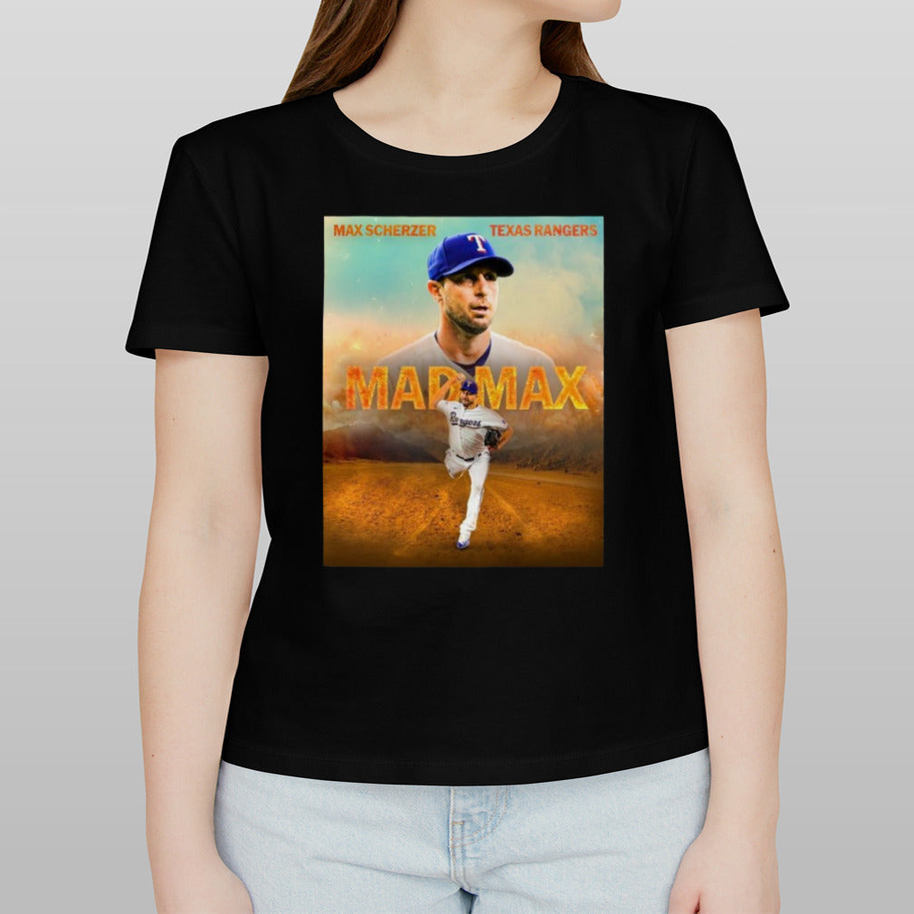MADMAX Max Scherzer Texas Rangers shirt