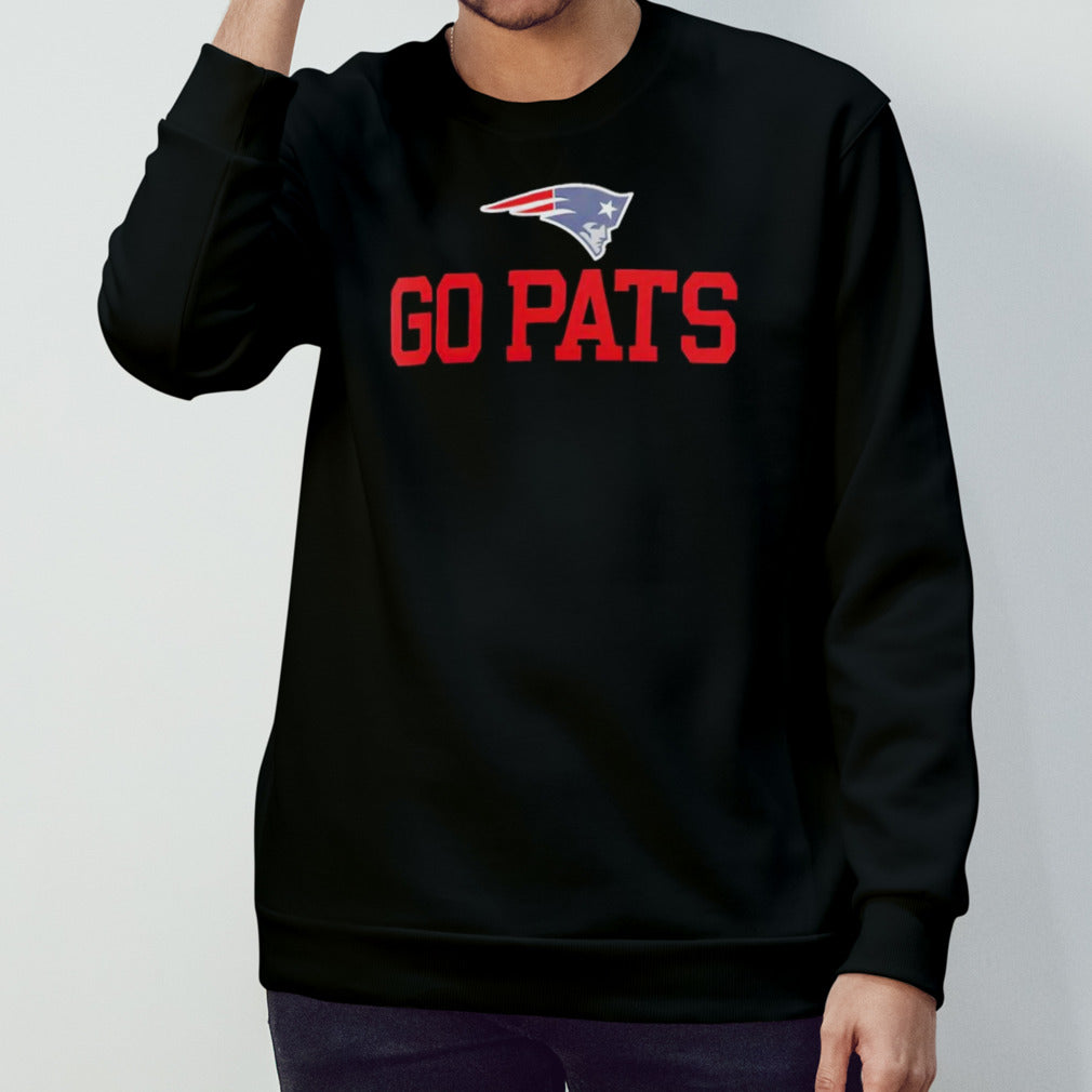 New England Patriots go pats slogan shirt