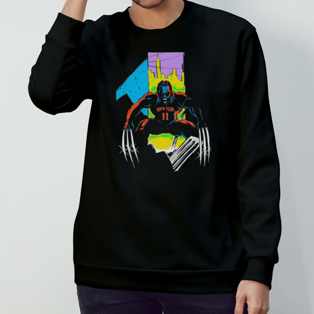 New York Knicks Jalen Brunson Wolverine shirt