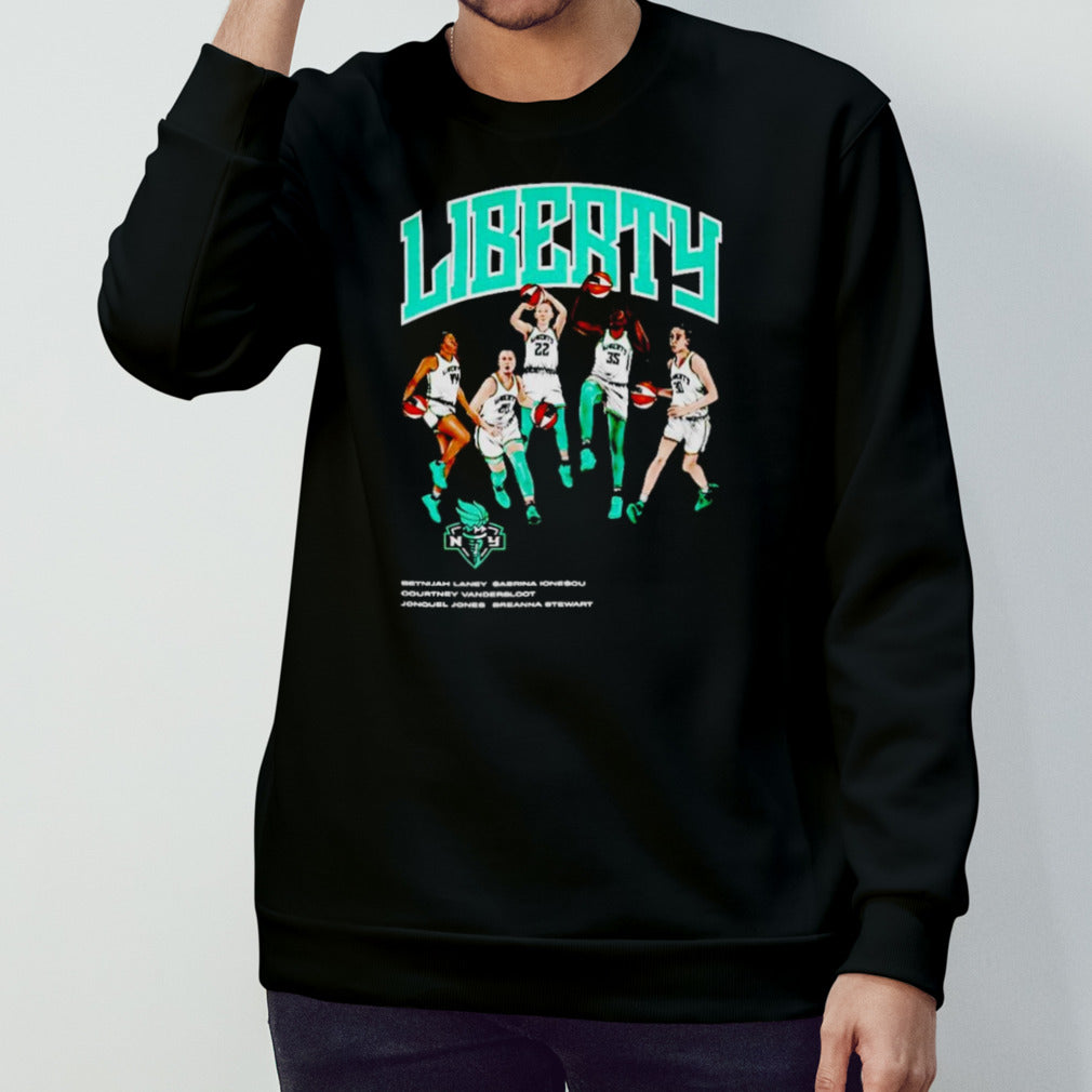 New York Liberty WNBA Player Roster Shirt