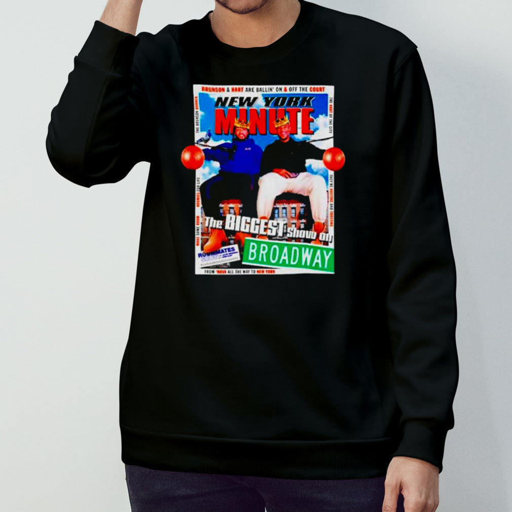 New York Minute the biggest show on broadway shirts