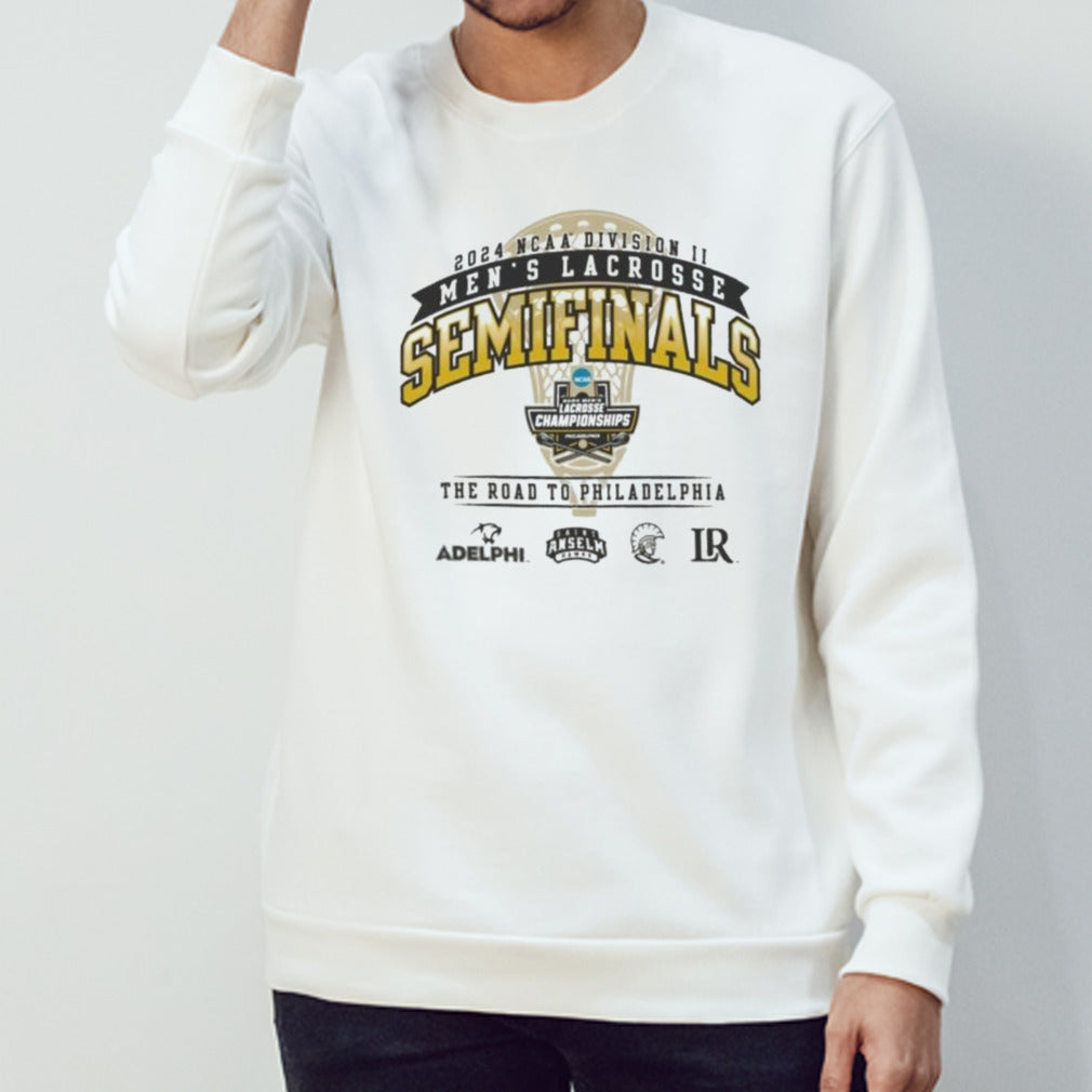 Official The Road To Philadelphia 2024 NCAA Division II Men’s Lacrosse Semifinals Shirt