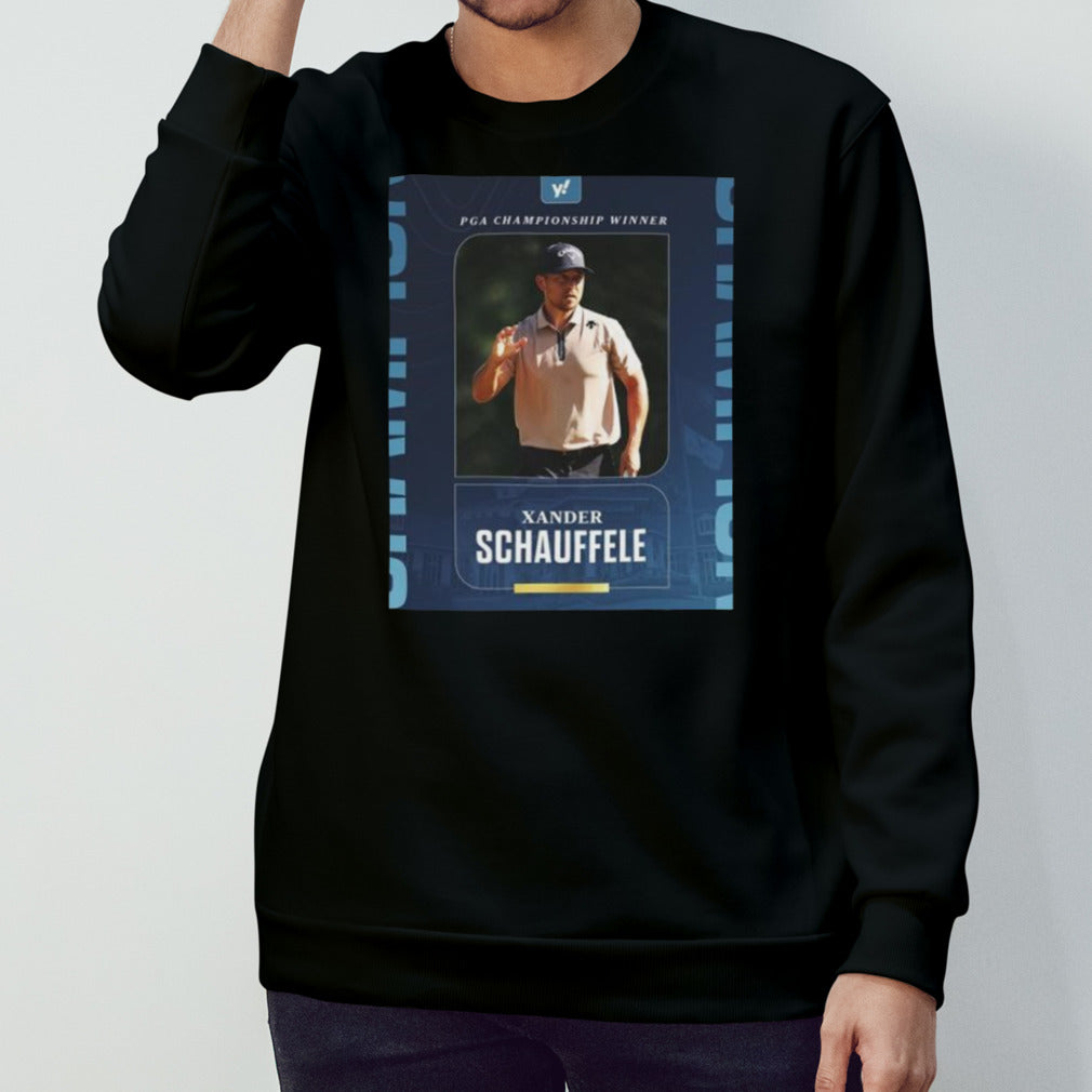 Official Xander Schauffele PGA Championship Winner Shirt