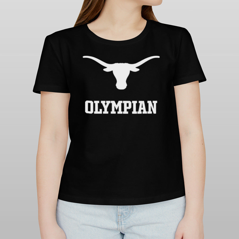 Olympian Longhorns logo shirt