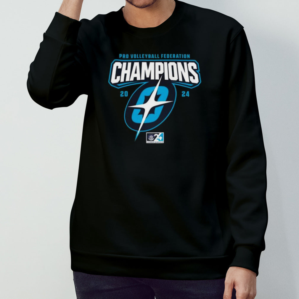 Omaha Supernovas 2024 Pro Volleyball Federation Champions Shirt