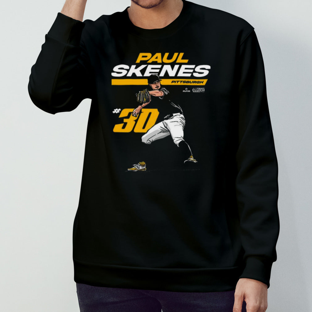 Paul Skenes #30 Player Pittsburgh Pirates Baseball Shirt