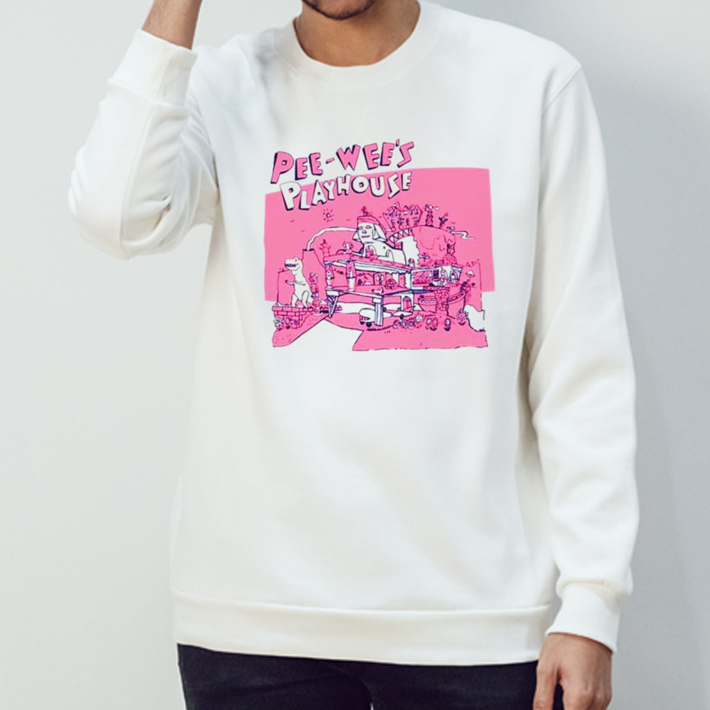 Pee-weeรขโฌโขs playhouse pink shirt