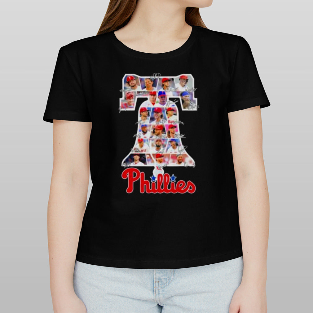 Philadelphia Phillies Team The Bell Signatures Shirt