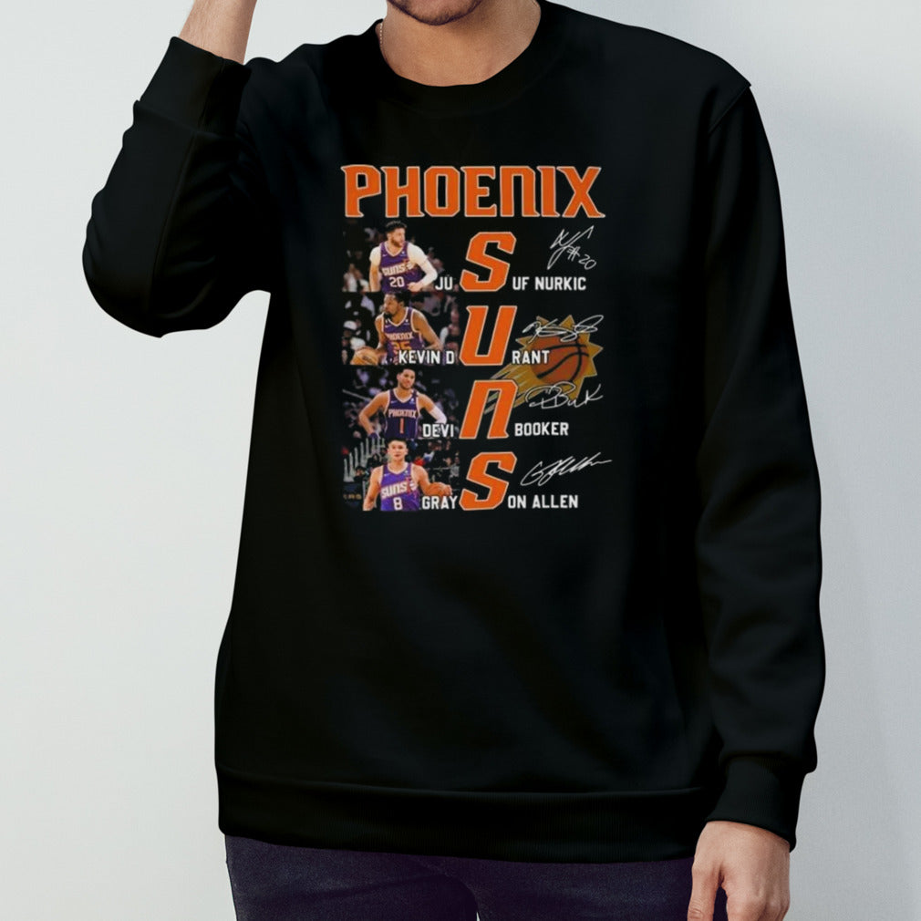 Phoenix Suns Basketball The All-Star Squad Signatures Shirts