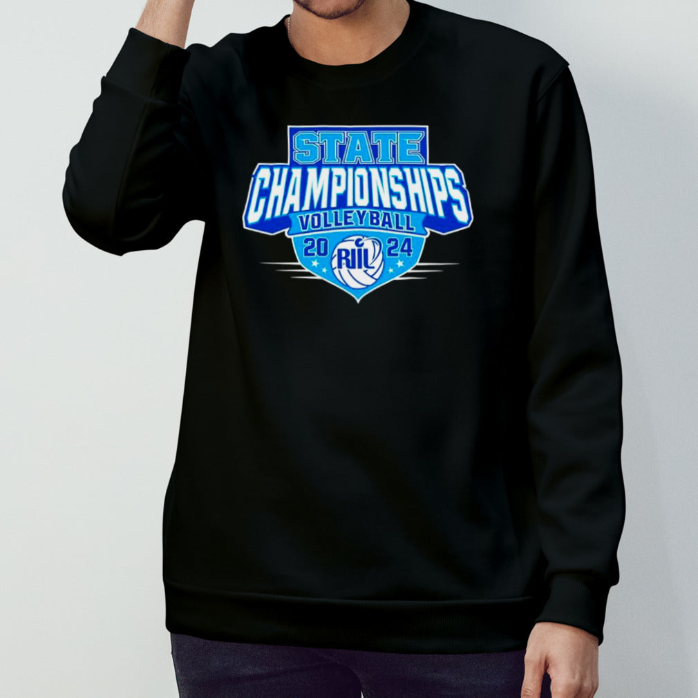 RIIL 2024 Boys Volleyball State Championship logo shirts