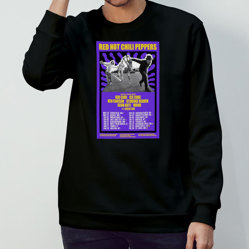 Red Hot Chili Peppers 2024 America Tour Poster shirt
