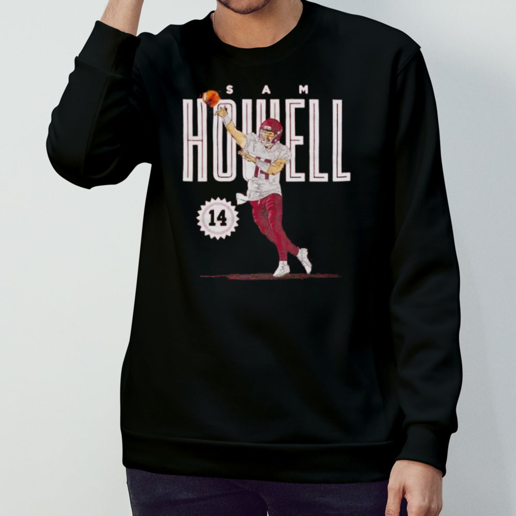 Sam Howell no 14 Washington football card shirts