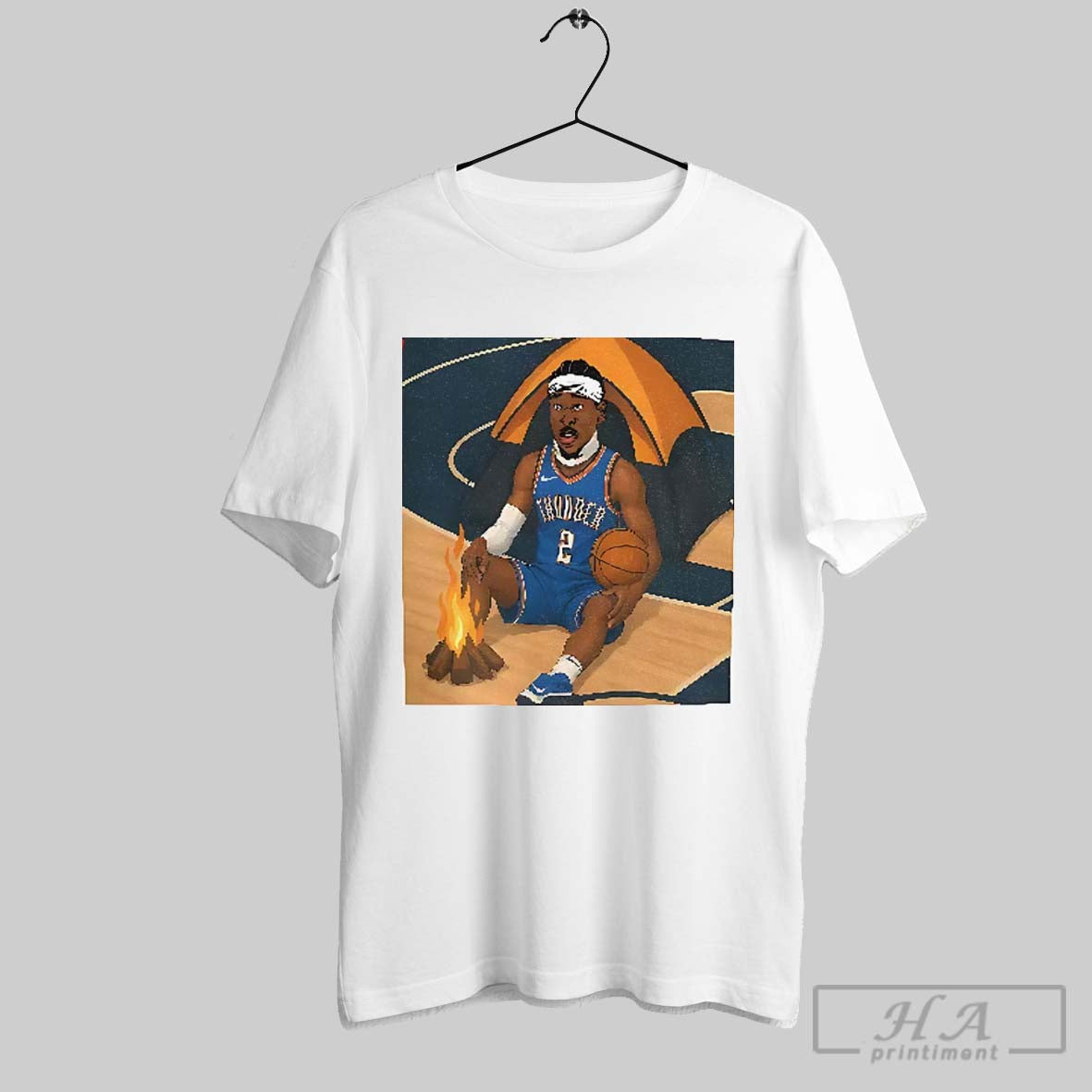 Shai Gilgeous Alexander Camping Shirt