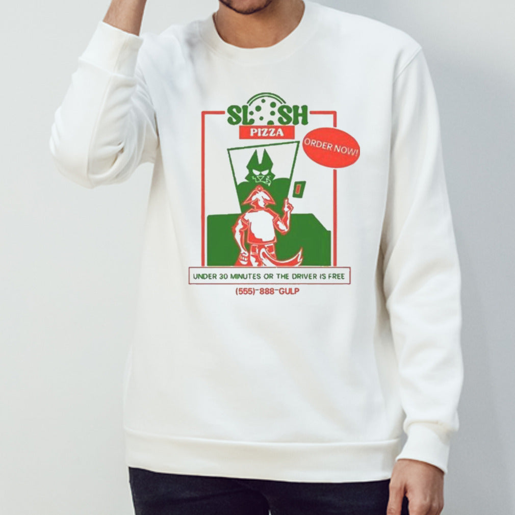 Slosh Dog Slosh Pizza Delivery Run Shirt