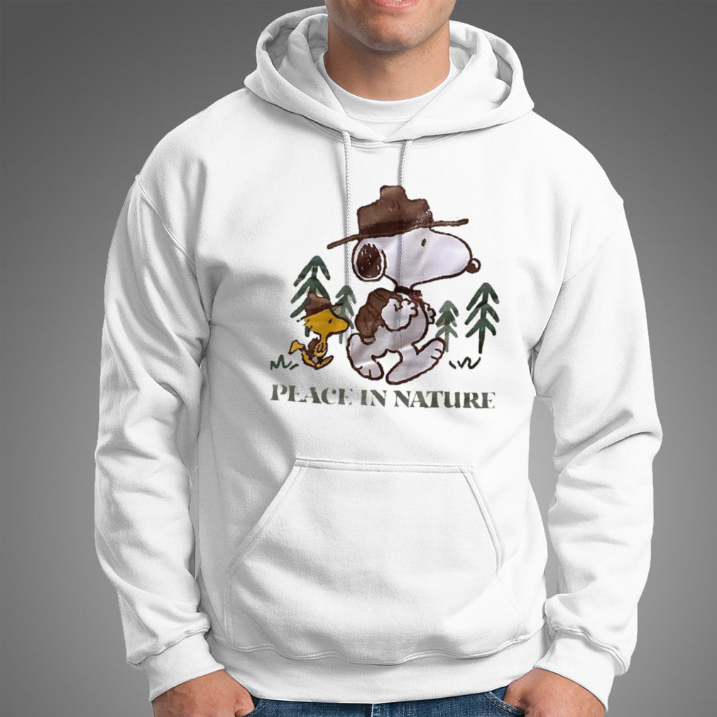 Snoopy and Woodstock peace in nature shirt