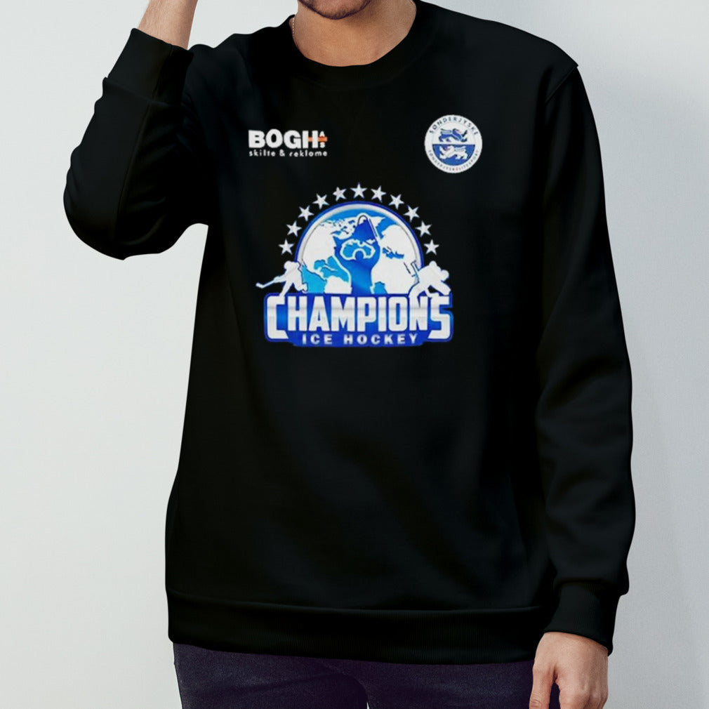 Sonderjyske Ishockey Champions 2024 shirts