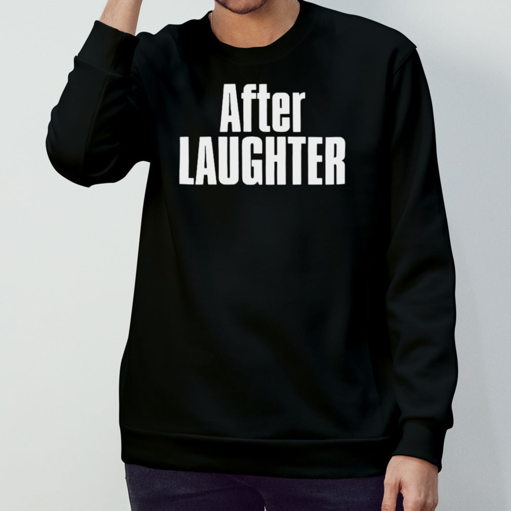 Suki Waterhouse wearing after laughter shirt
