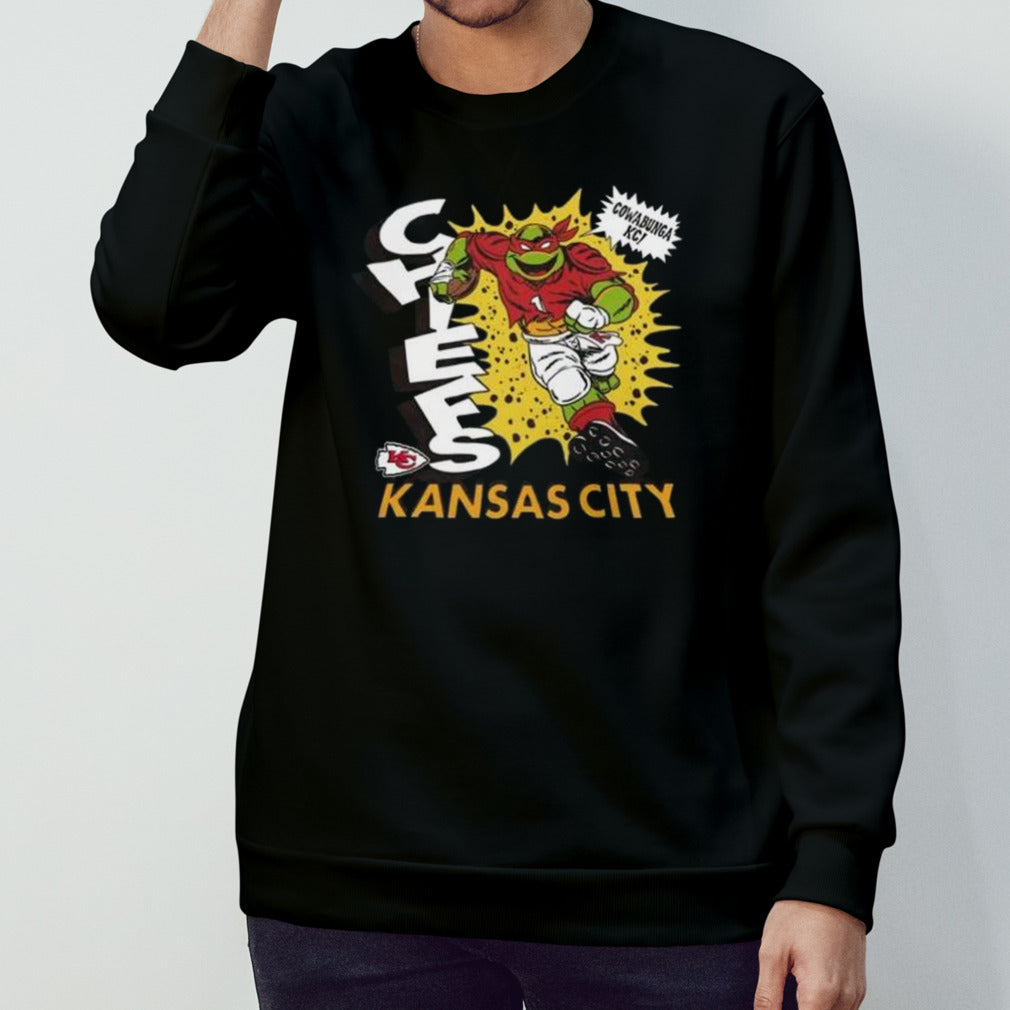 TMNT Raphael x Kansas City Chiefs Mascot T-Shirts