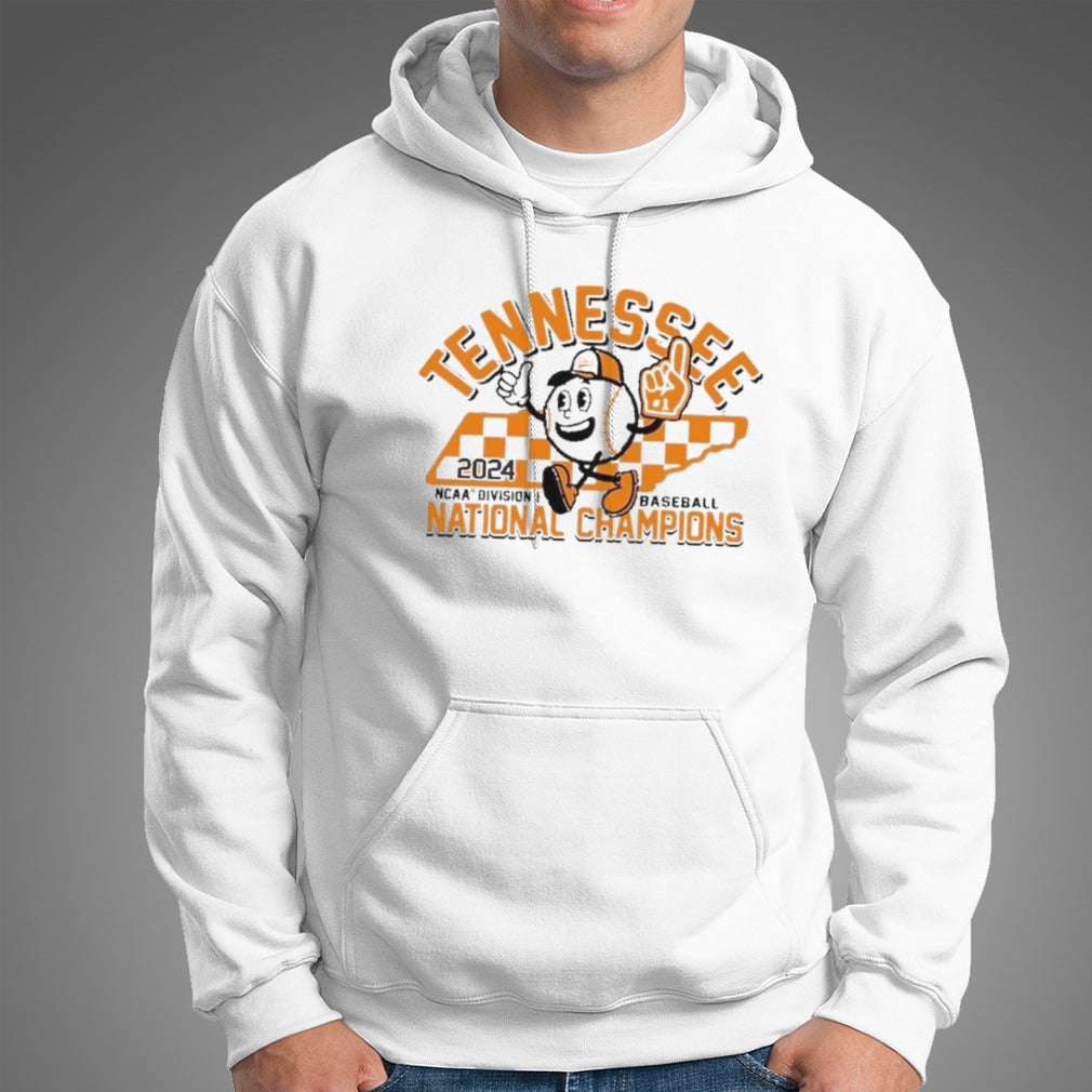 Tennessee Volunteers 2024 NCAA Men’s Baseball College World Series Champions Mascot T-Shirt