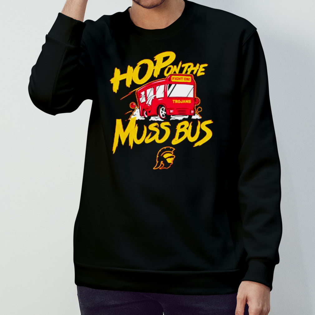 USC Trojans Basketball Hop on the Muss Bus shirts