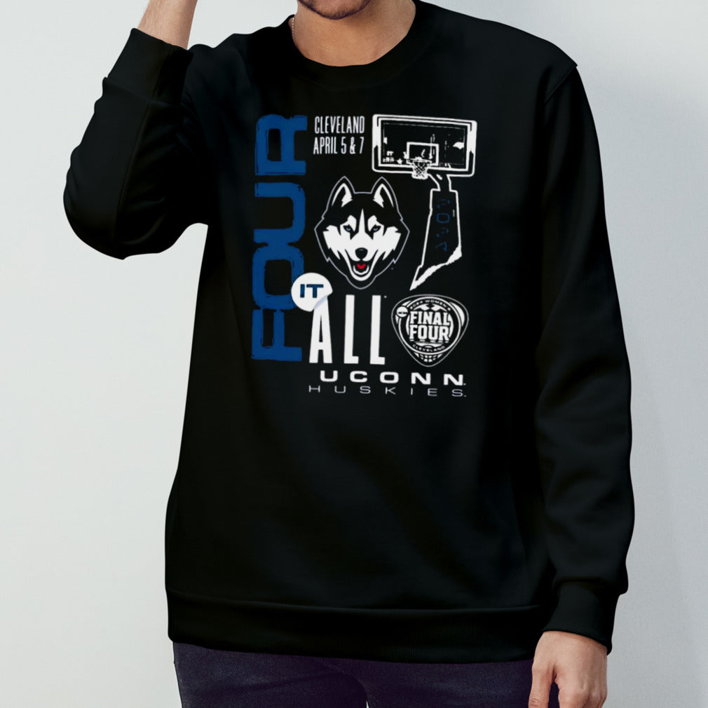 Uconn Huskies NCAA Womens’s Final Four 2024 Four It All Shirts