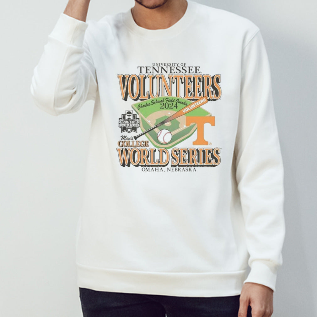 University Of Tennessee Volunteers Men’s College World Series Omaha Nebraska 2024 T-shirt