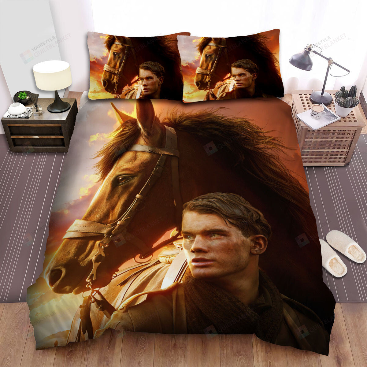 War Horse Albert Narracott Poster Bed Sheets Duvet Cover Bedding Setss