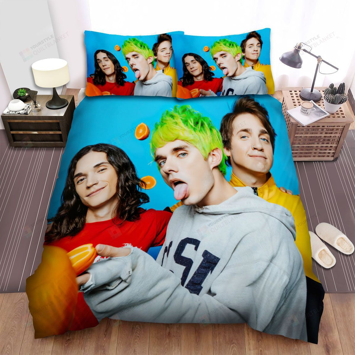 Waterparks Band Skyline Bed Sheets Spread Comforter Duvet Cover Bedding Setss