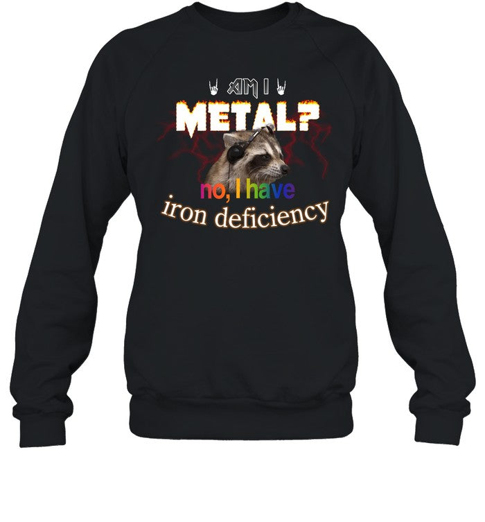 Am I Metal No I Have Iron Deficiency Hoodie
