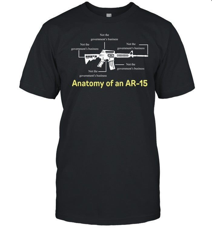 Not The Government's Business Ar15 Hoodie
