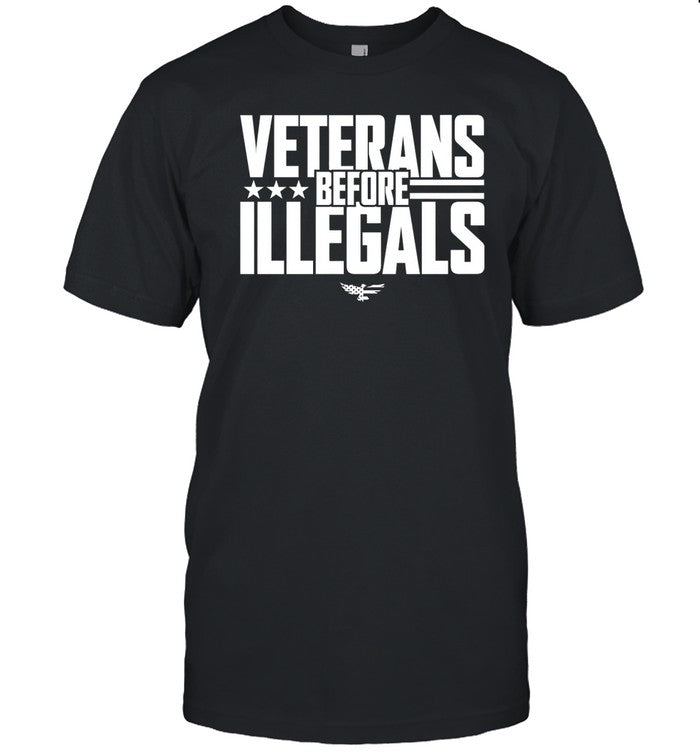 Eaglesixgear Veterans Before Illegals T Shirt
