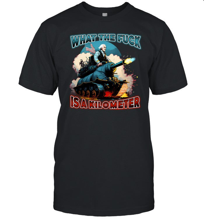 Fake News Network Wtf Is A Kilometer Shirt