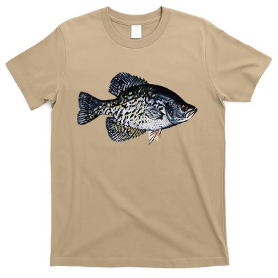 Black Crappie Fish Lucky Crappie Fishing Gift T-Shirt