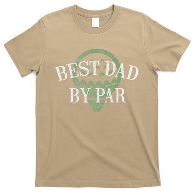 Best Dad By Par Father's Day Golf Lover Gift Papa Golfer T-Shirt