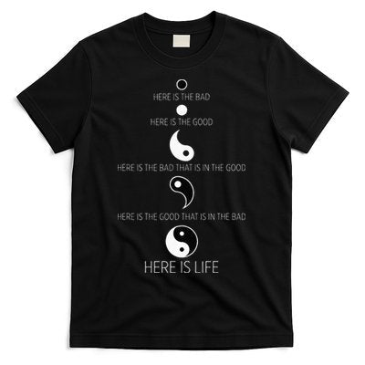 Buddist Life Yin Yang T-Shirt